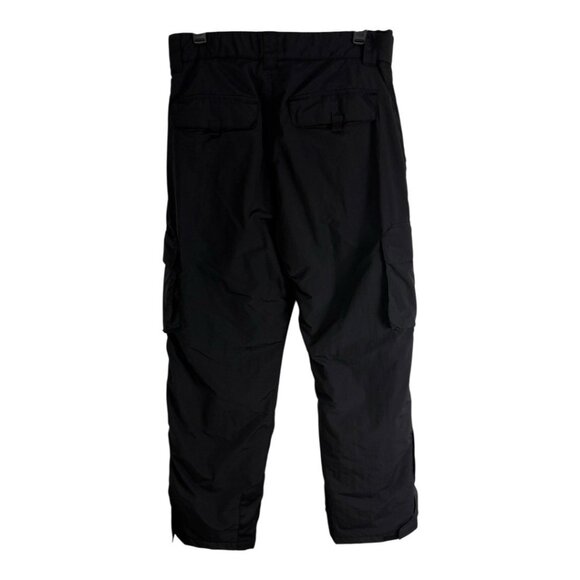 Polar Edge Mens Pants Size XL Ski Pants Wind Proof Pockets Black Skiing Nylon - Picture 2 of 12